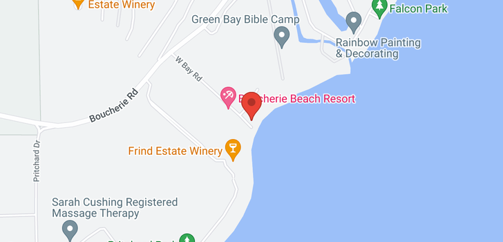 map of #10 3745 West Bay Road